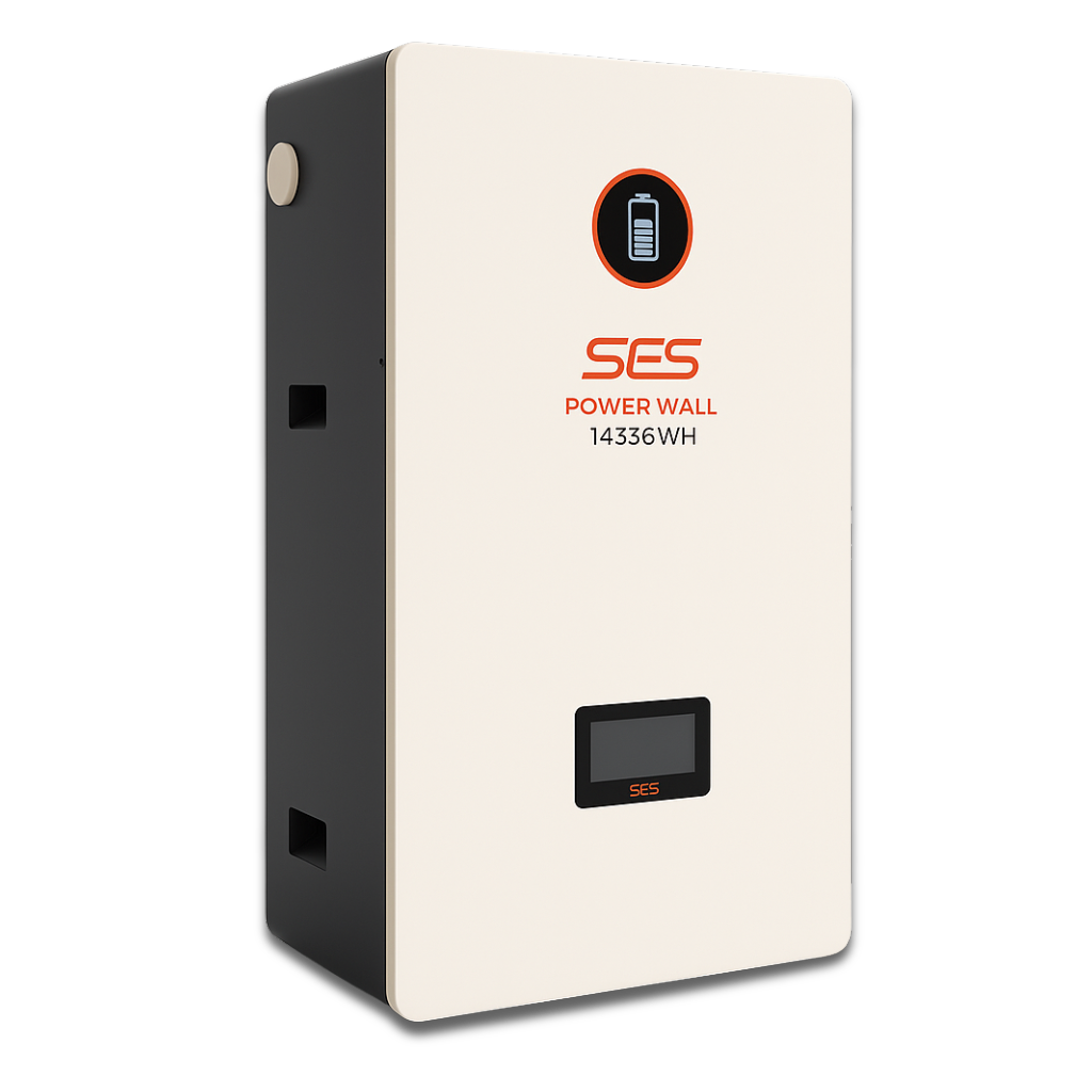 SES Power 51.2V 280AH (14.36KW) Power Wall with IP 20