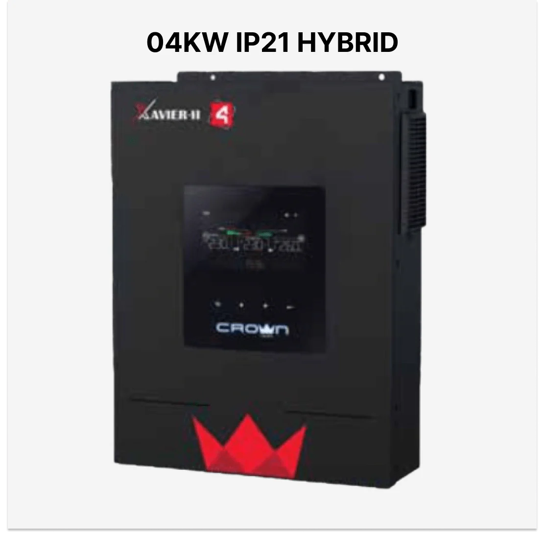 Crown Xavier 4KW solar inverter Hybrid