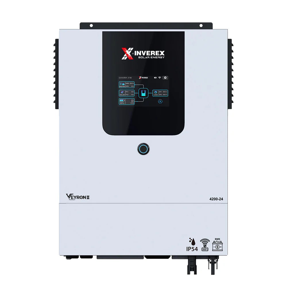 INVEREX VEYRON ll 4.2KW PV8000 IP54 SOLAR INVERTER hybrid