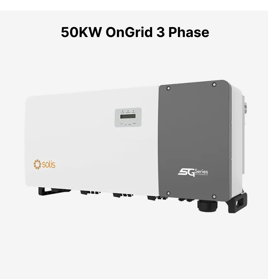 Solis 50KW Ongrid Solar Inverter