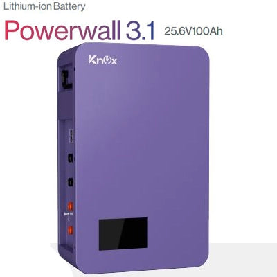 Knox Powerwall 3.1 25.6V 100Ah Lithium